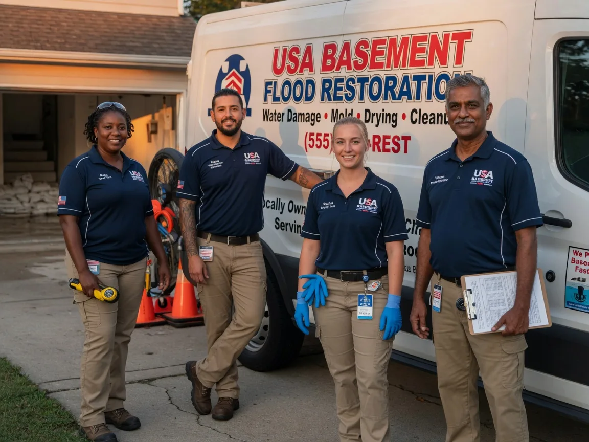 Basement Flood Cleanup company in Smyrna Mills, ME